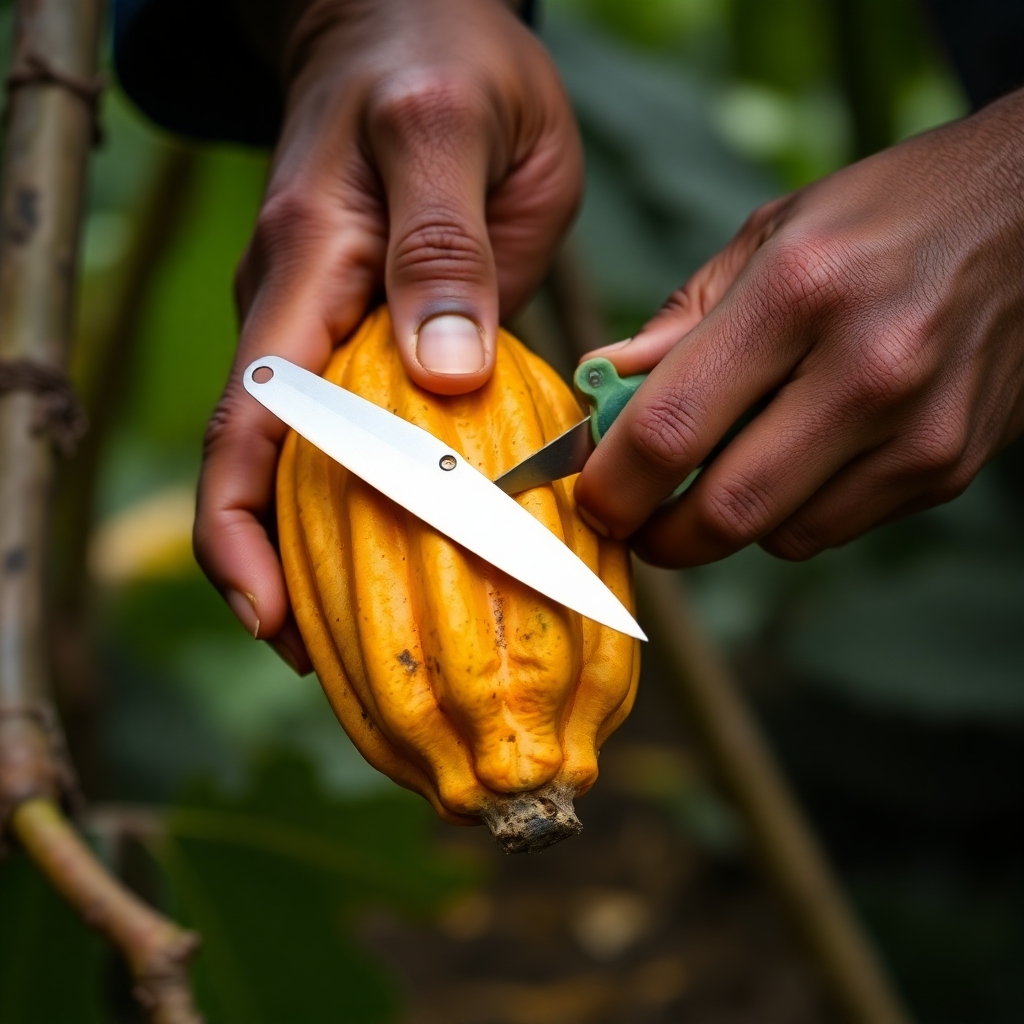 Cosecha de Cacao